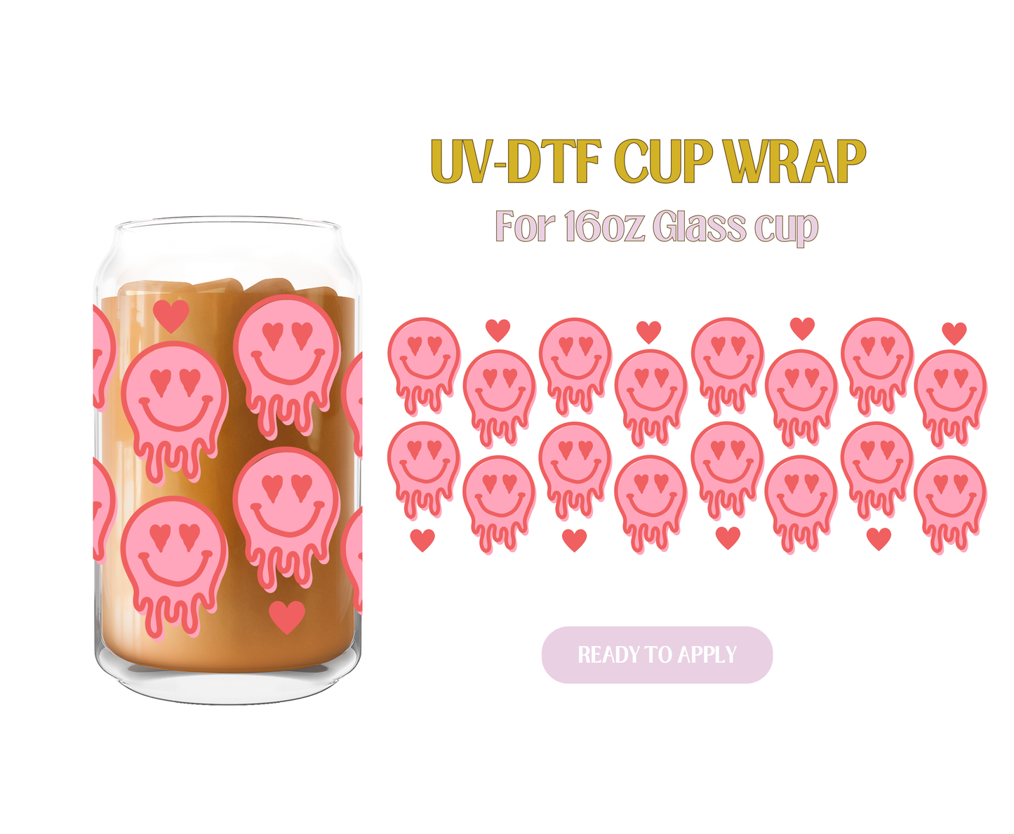 Love Melt UV-DTF Wrap