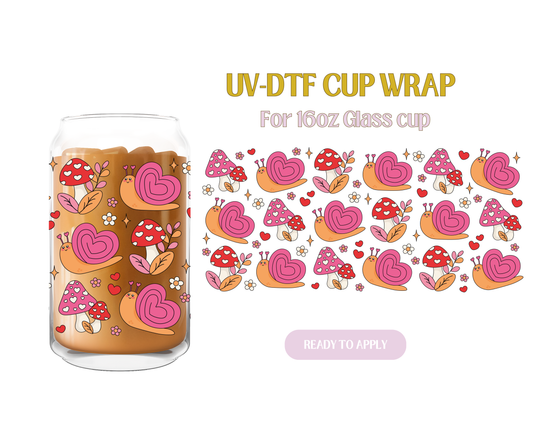 Love Snail UV-DTF Wrap