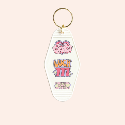 Luck 777 UV-DTF Keychain