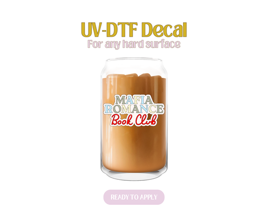 Mafia Book Club UV-DTF Decal