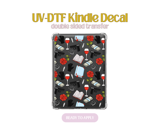 Mafia Romance UV-DTF Kindle Decals