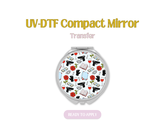 Mafia Romance UV-DTF Compact Mirror
