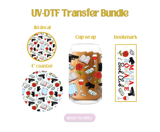 Mafia Romance UV-DTF Transfer Bundle