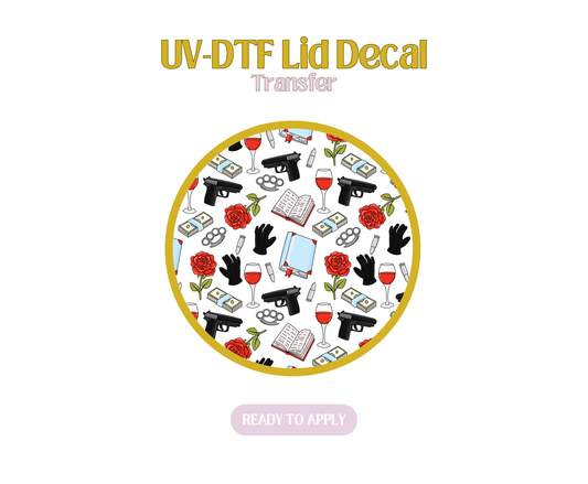 Mafia Romance UV-DTF Lid Decal