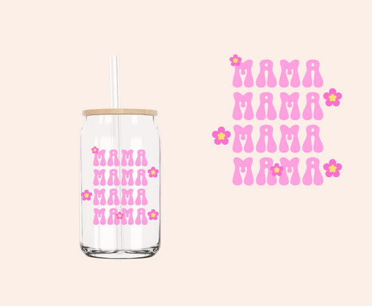 Floral Mama Mama UV-DTF Decal