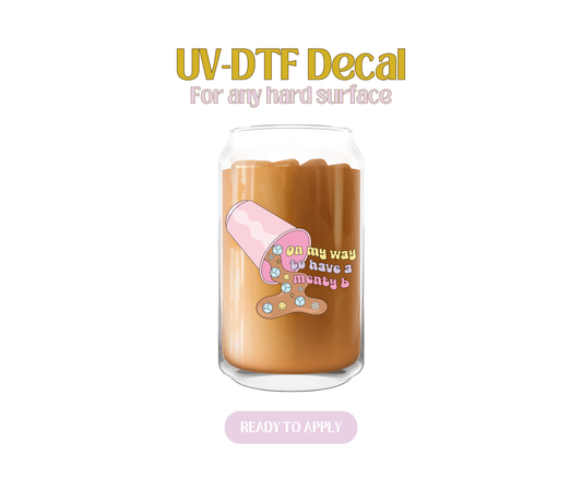 Menty B UV-DTF Decal