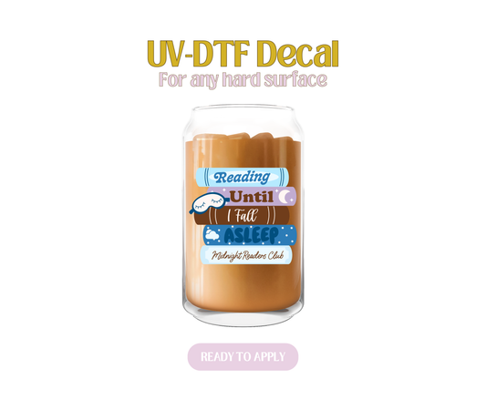 Midnight Readers Club UV-DTF Decal