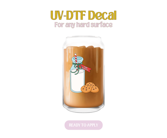 Milk & Cookies UV-DTF Decal