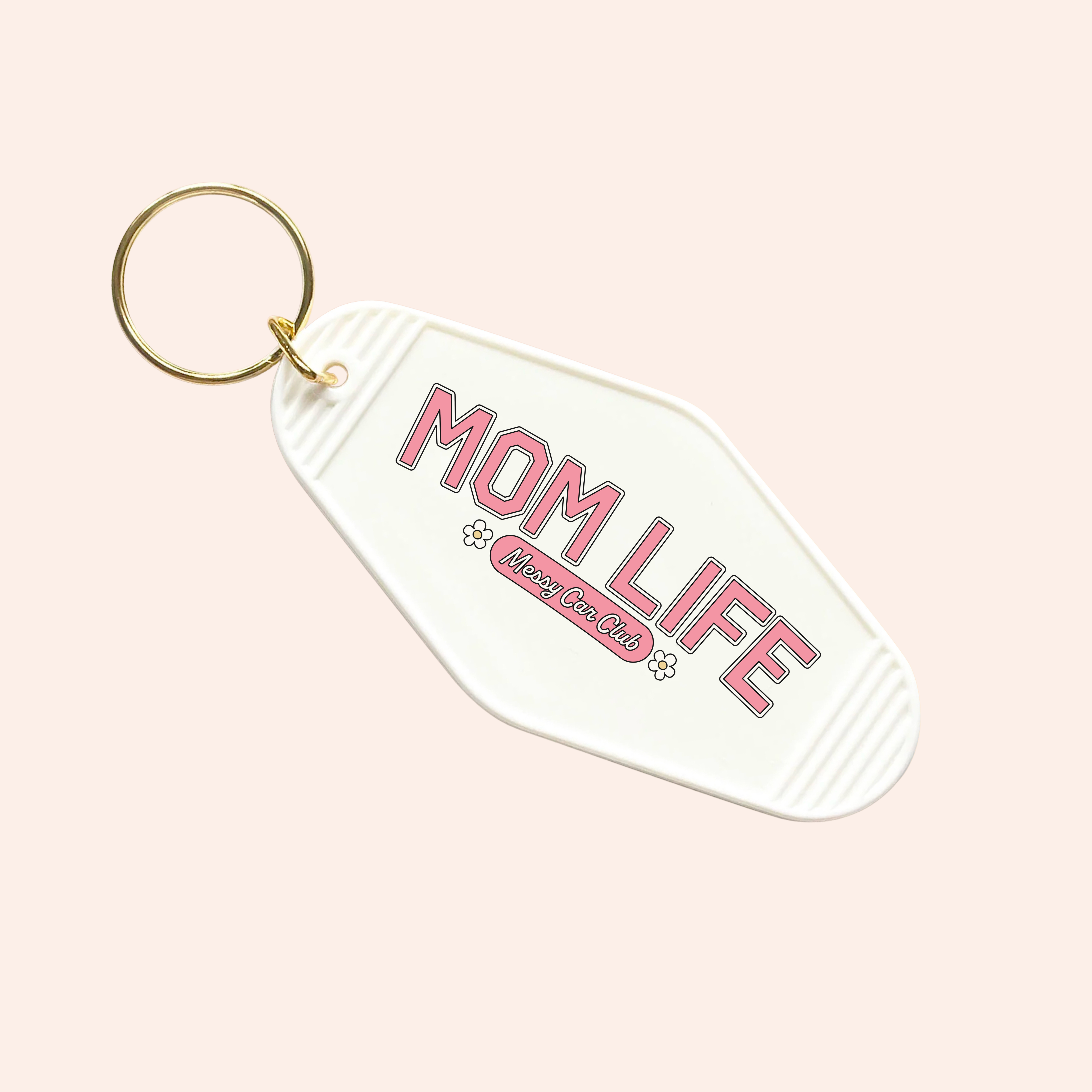 Mom Life UV-DTF Keychain – Oopsie Daysy Prints