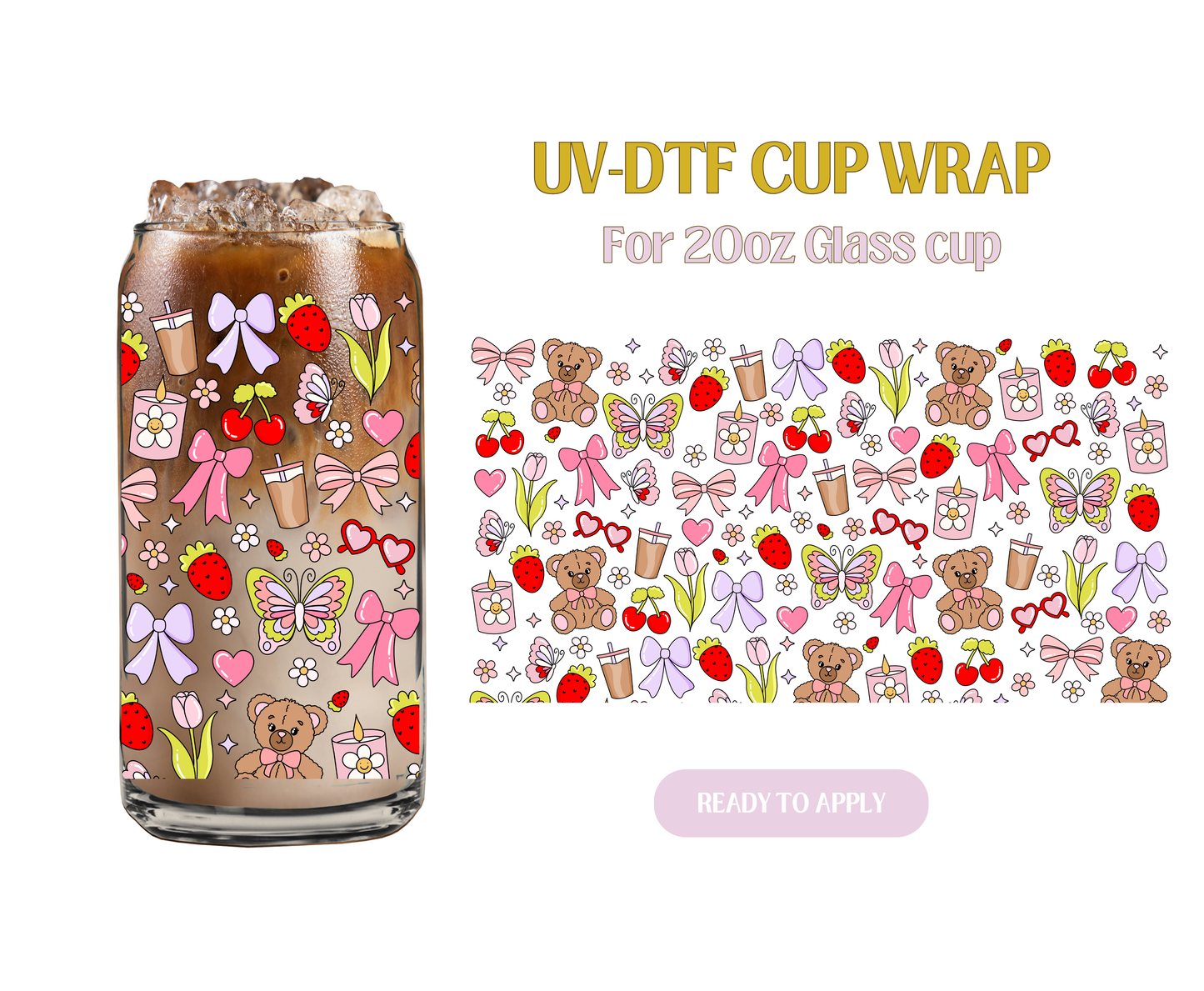 Moments 20oz UV-DTF Wrap