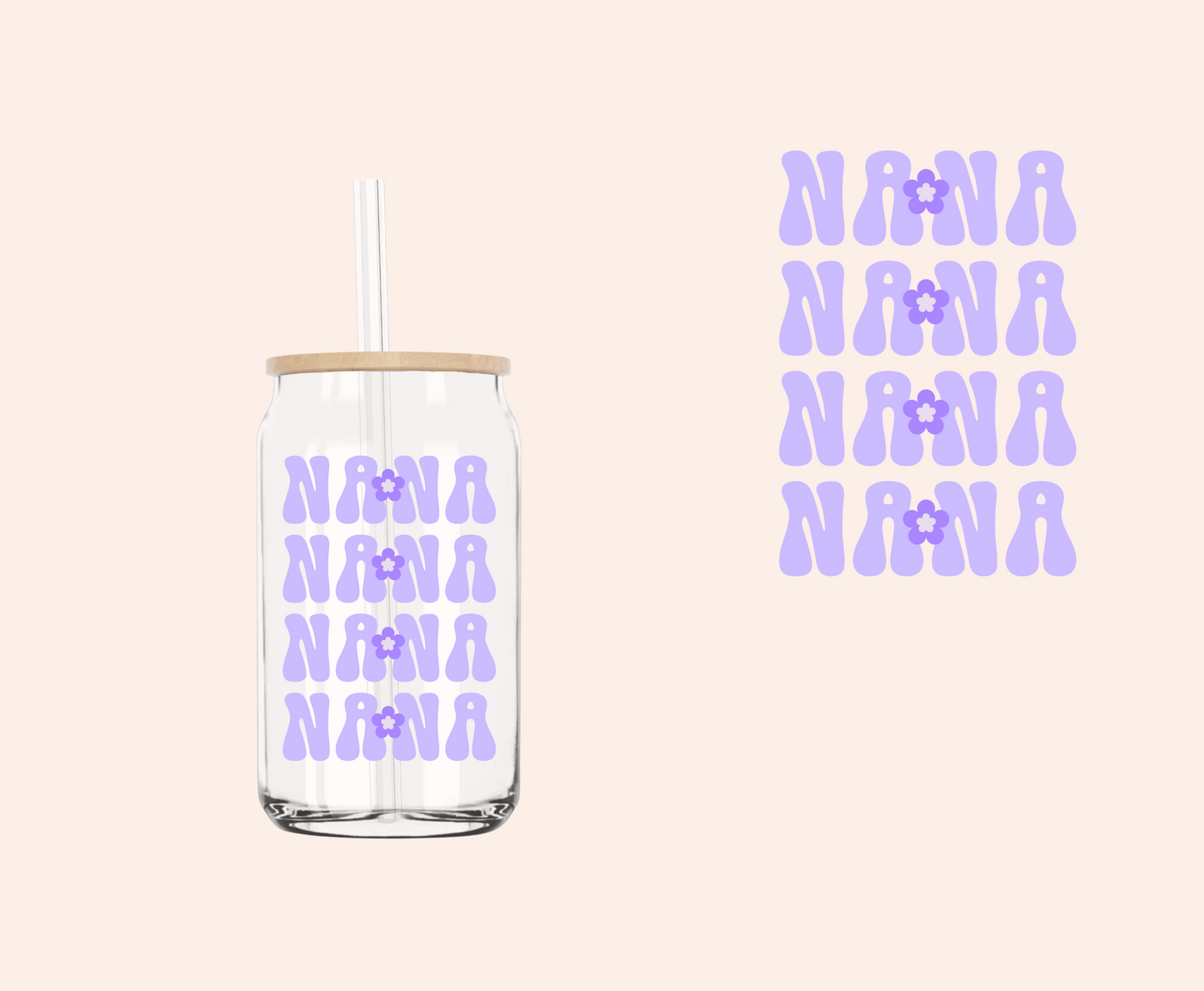 Nana UV-DTF Decal