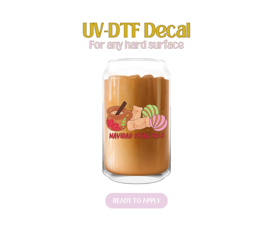 Navidad Essentials UV-DTF Decal