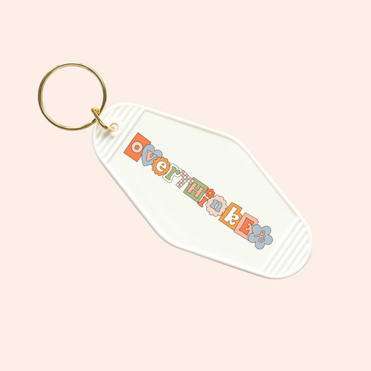 Overthinker UV-DTF Keychain