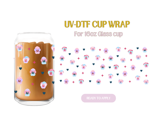 Pansy UV-DTF Wrap