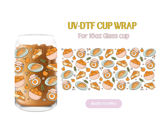 Peachy Delicious UV-DTF Wrap