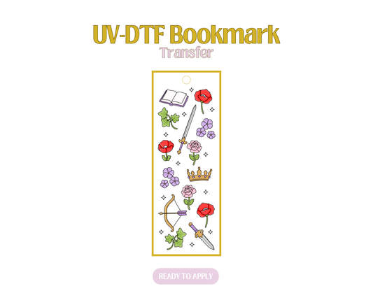 Powerless Bookish UV-DTF Bookmark
