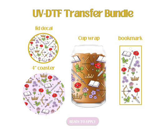 Powerless Bookish UV-DTF Transfer Bundle
