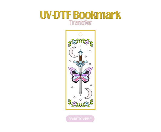 Quick Silver UV-DTF Bookmark