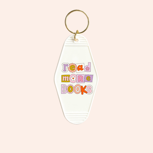 Read More Books UV-DTF Keychain