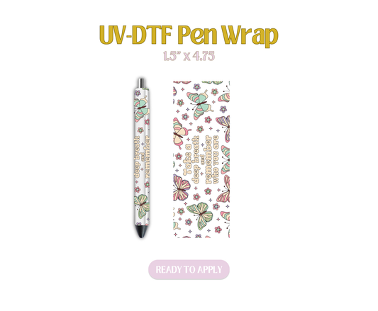 Take a Deep Breath UV-DTF Pen Wraps