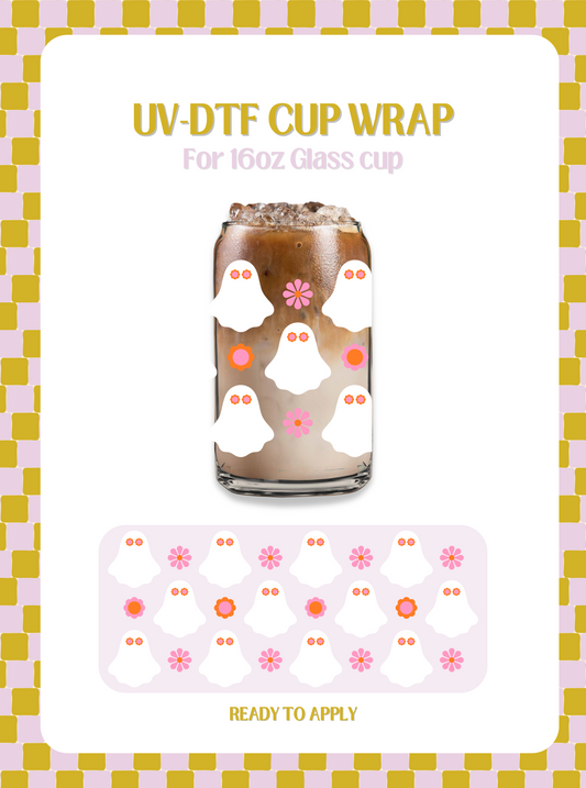 Retro Ghouls UV-DTF Wrap