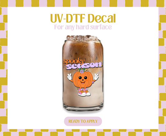 Retro Spooky Season UV-DTF Decal