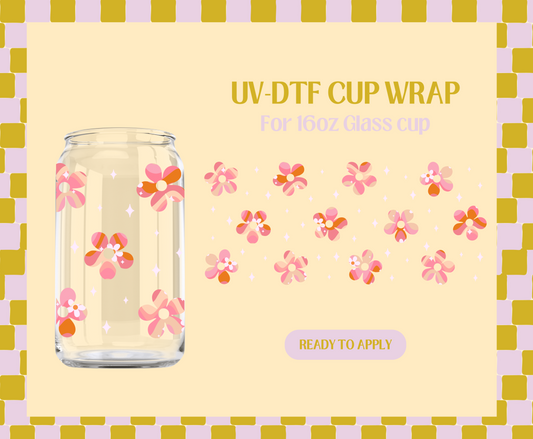 Retro Spring Wave UV-DTF Wrap