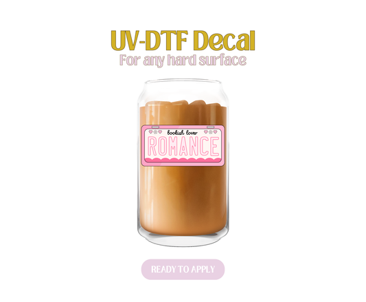 Romance Plate  UV-DTF Decal