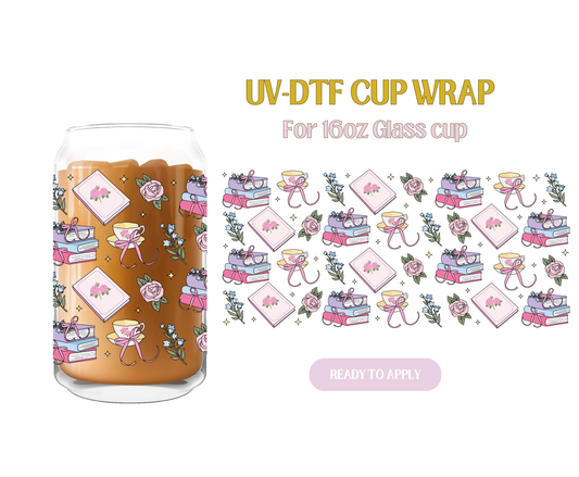 Romance Reader UV-DTF Wrap