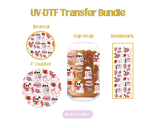 Romance Smut Ghosts UV-DTF Transfer Bundle