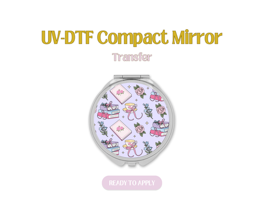 Romantasy Reader UV-DTF Compact Mirror