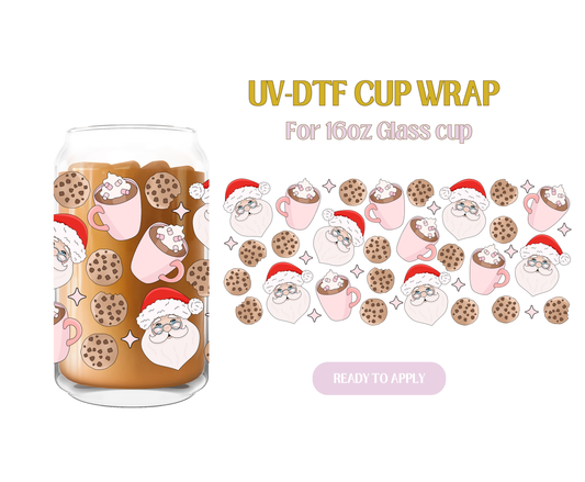 Santa Cookies UV-DTF Wrap