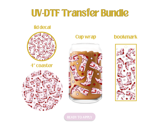 Short n Sweet Pink UV-DTF Transfer Bundle