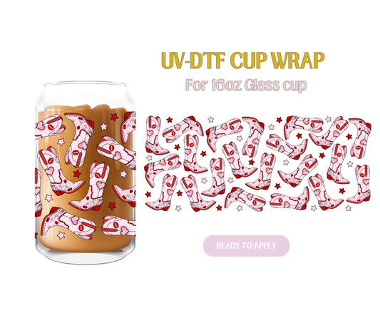 Short n Sweet Pink UV-DTF Wrap