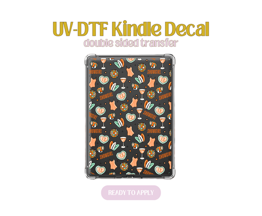 Showgirl UV-DTF Kindle Decals