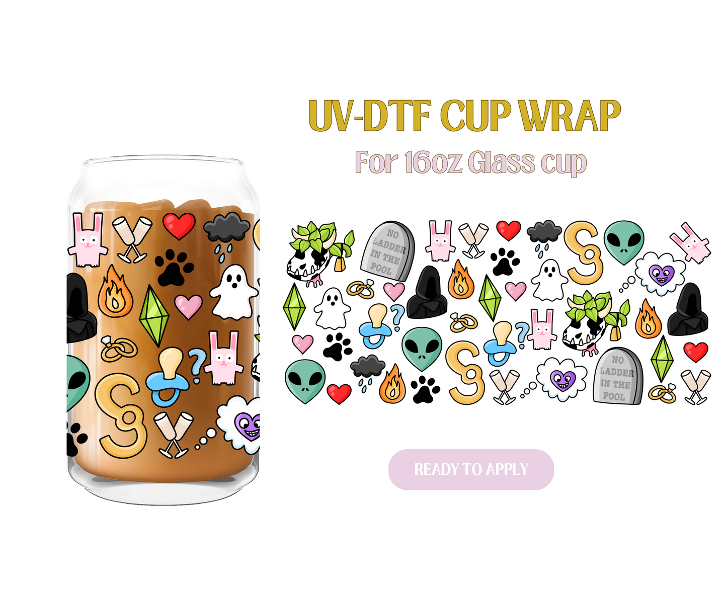 Sim UV-DTF Wrap