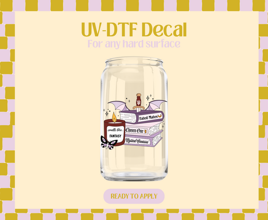 Smells like fantasy UV-DTF Decal