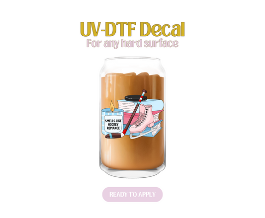 Smells like hocky romance UV-DTF Decal