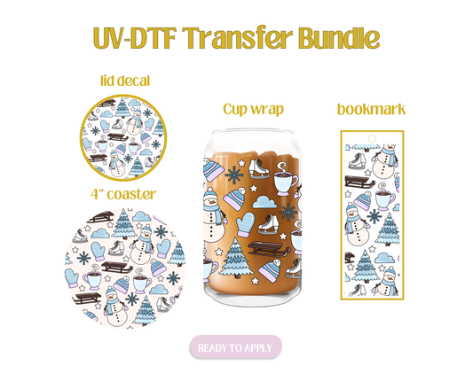 Snow Day UV-DTF Transfer Bundle