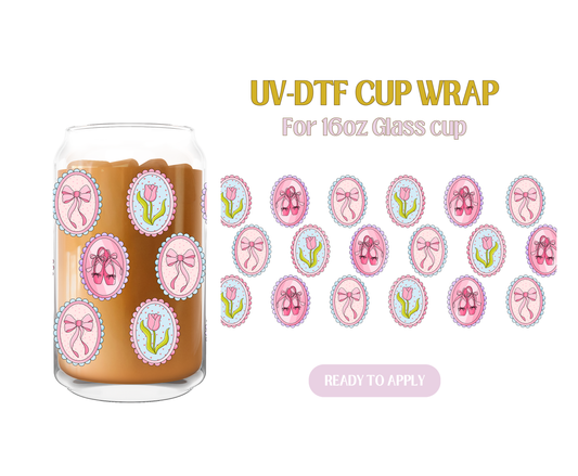 Soft Girl Cup UV-DTF Wrap