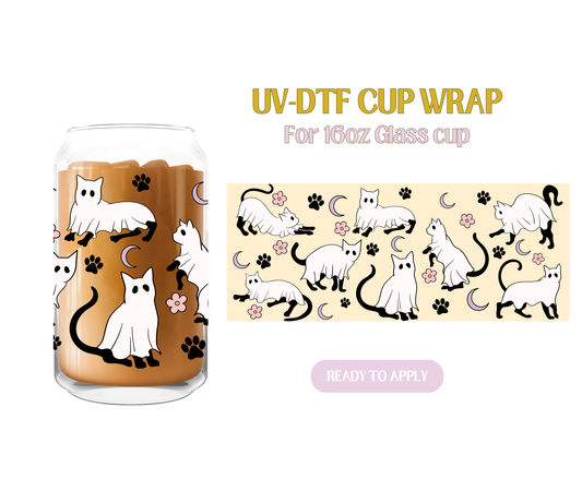 Spooky Cats UV-DTF Wrap