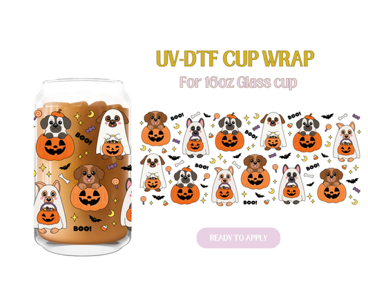 Spooky Cutie Doggie UV-DTF Wrap