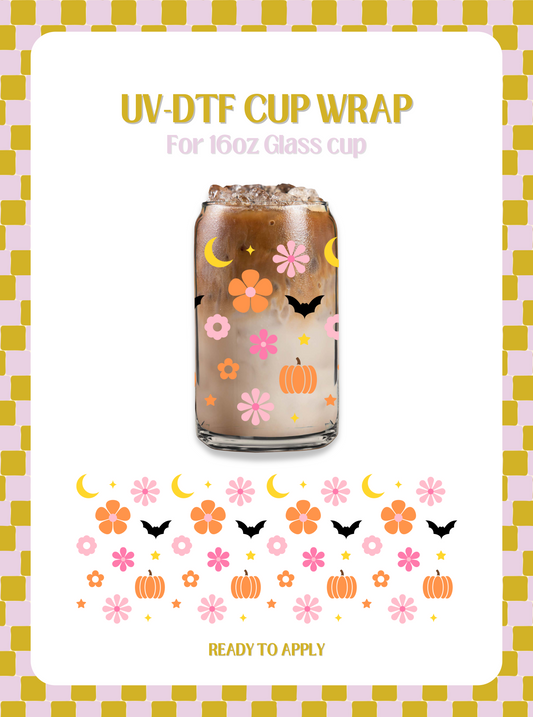 Spooky Doodles UV-DTF Wrap