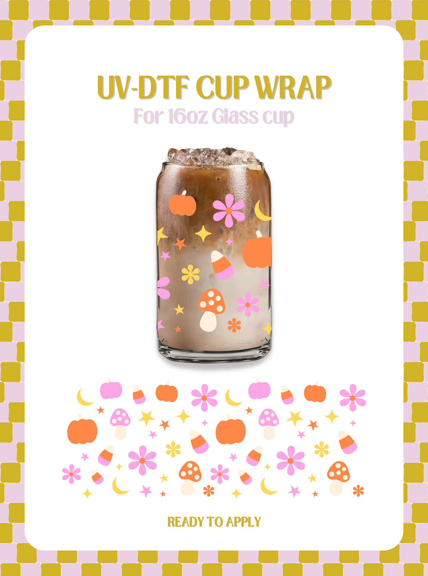 Spooky Sweets UV-DTF Wrap