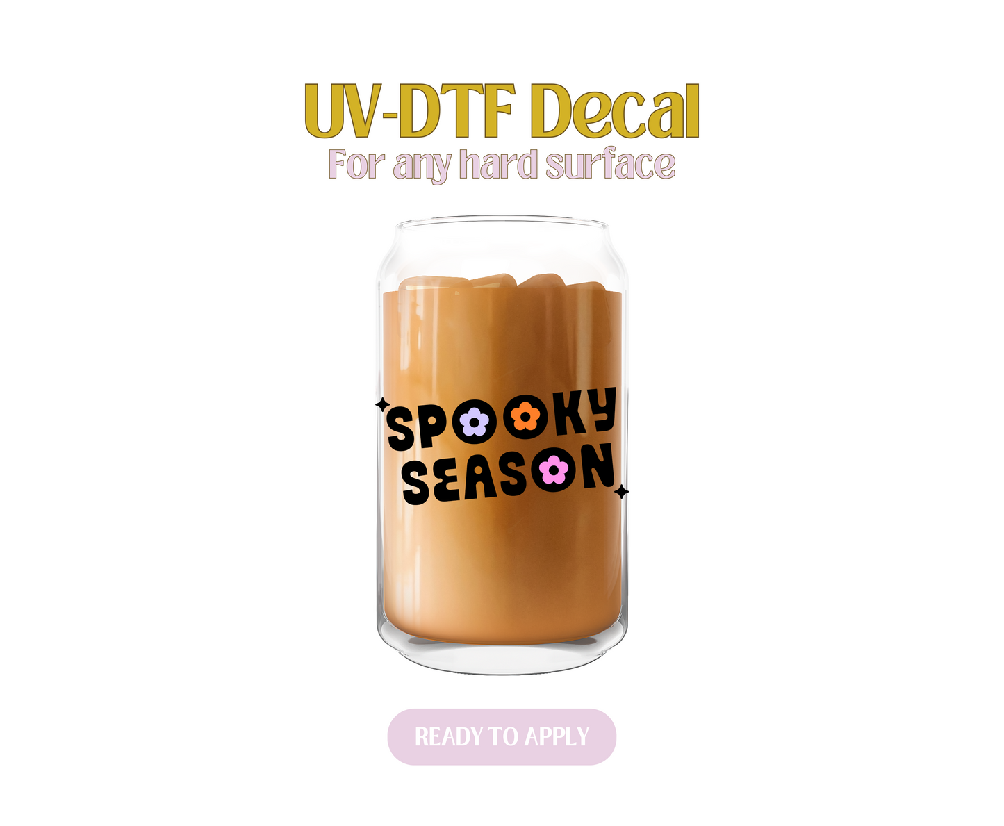 Spooky Season UV-DTF Decal