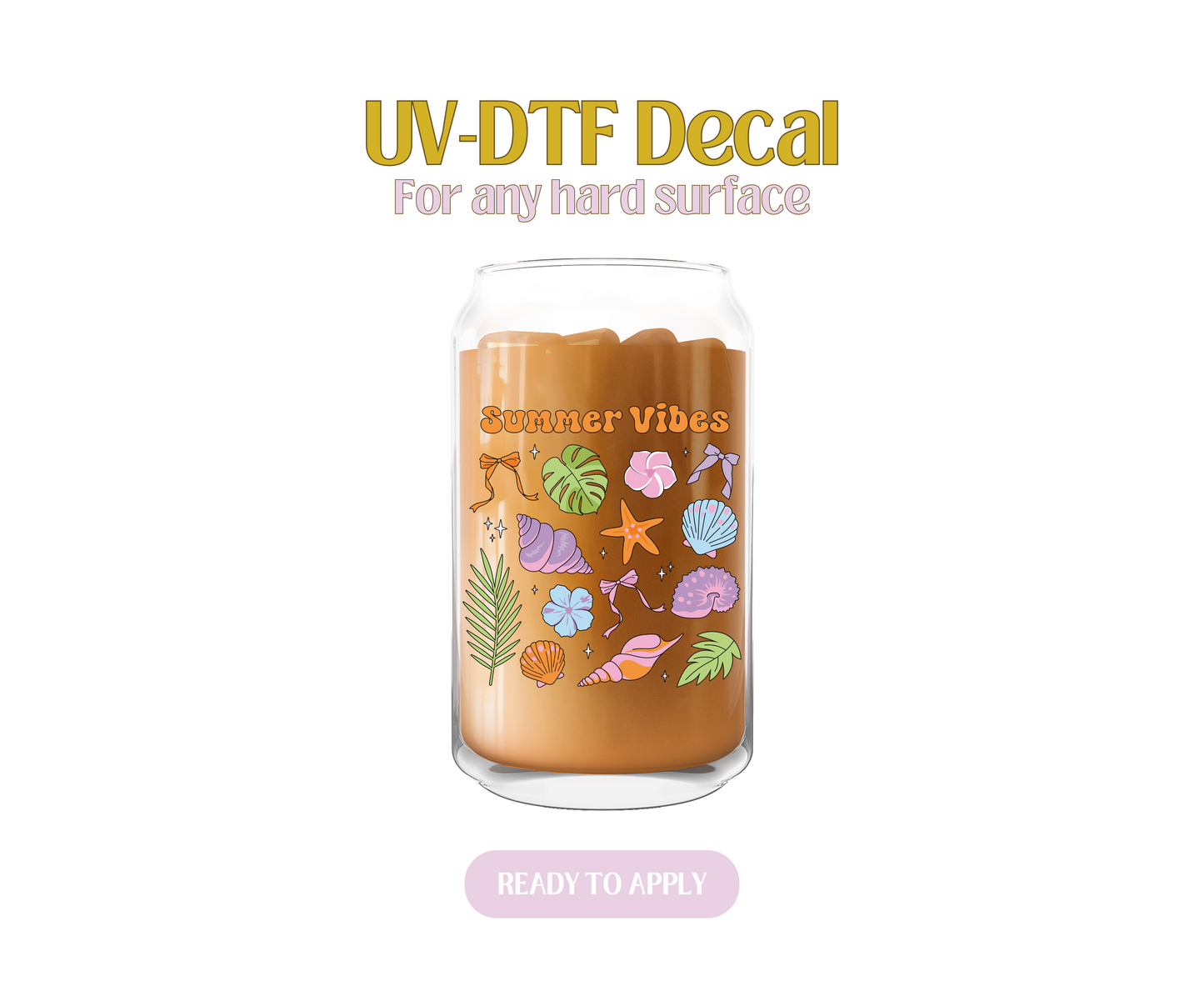Summer Things Vibes UV-DTF Decal