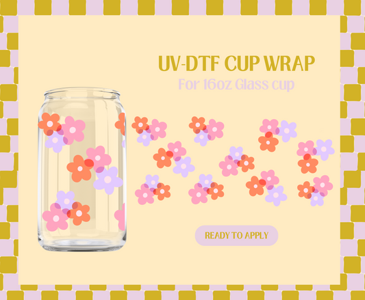 Sweet Florals UV-DTF Wrap