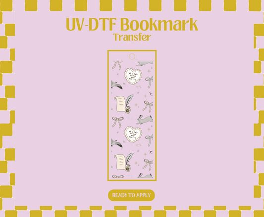 TTPD UV-DTF Bookmark