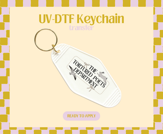 TTPD UV-DTF Keychain