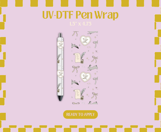 TTPD UV-DTF Pen Wraps